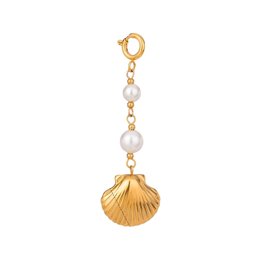Pearly Shell Bikini Charm