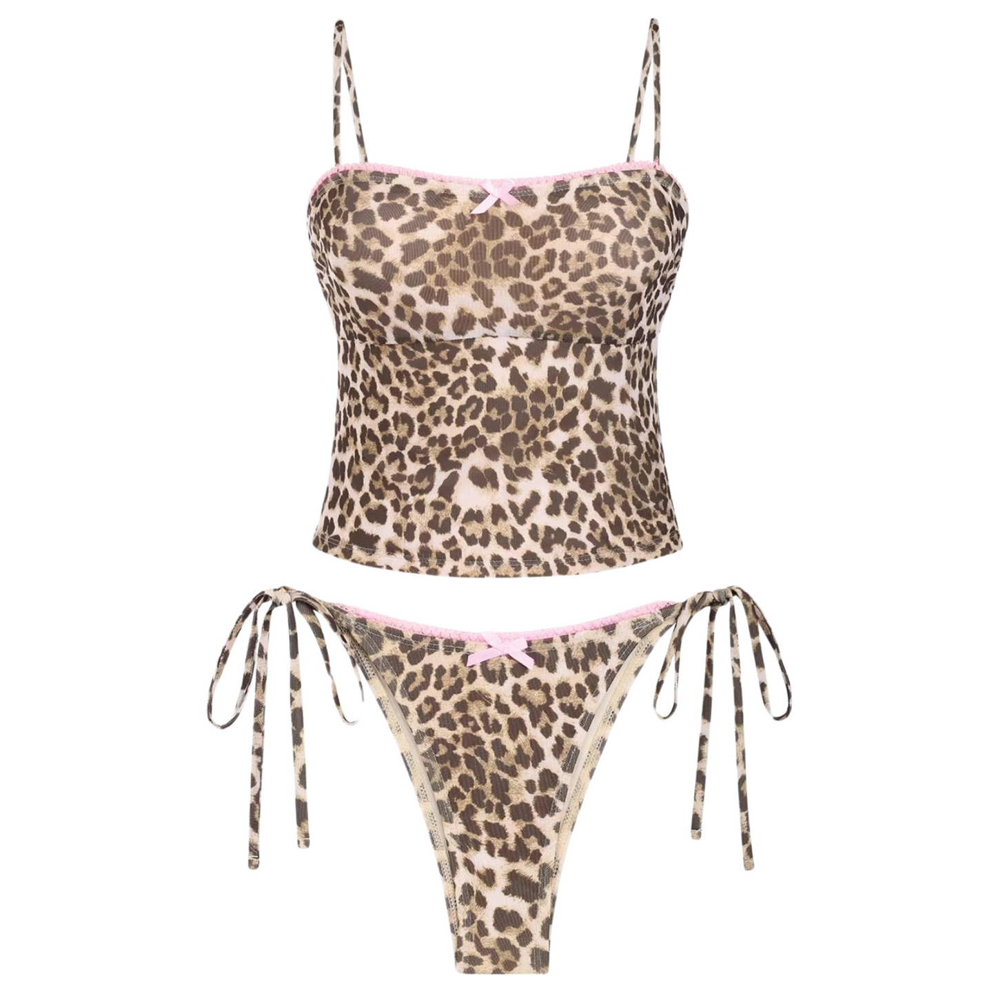 Talia Tankini Set in Leopard