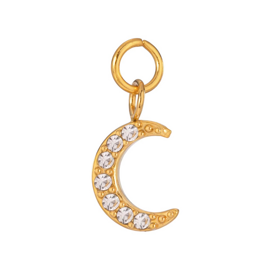 Diamond Moon Bikini Charm