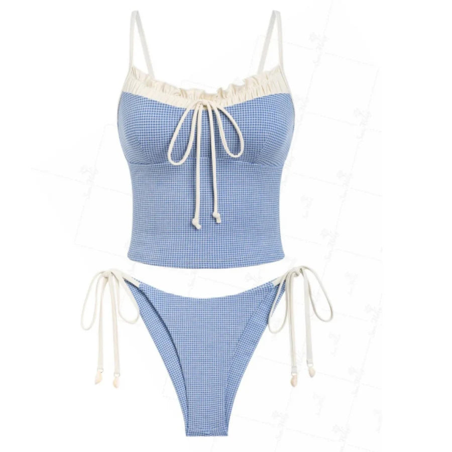 Sierra Tankini Set in Blue