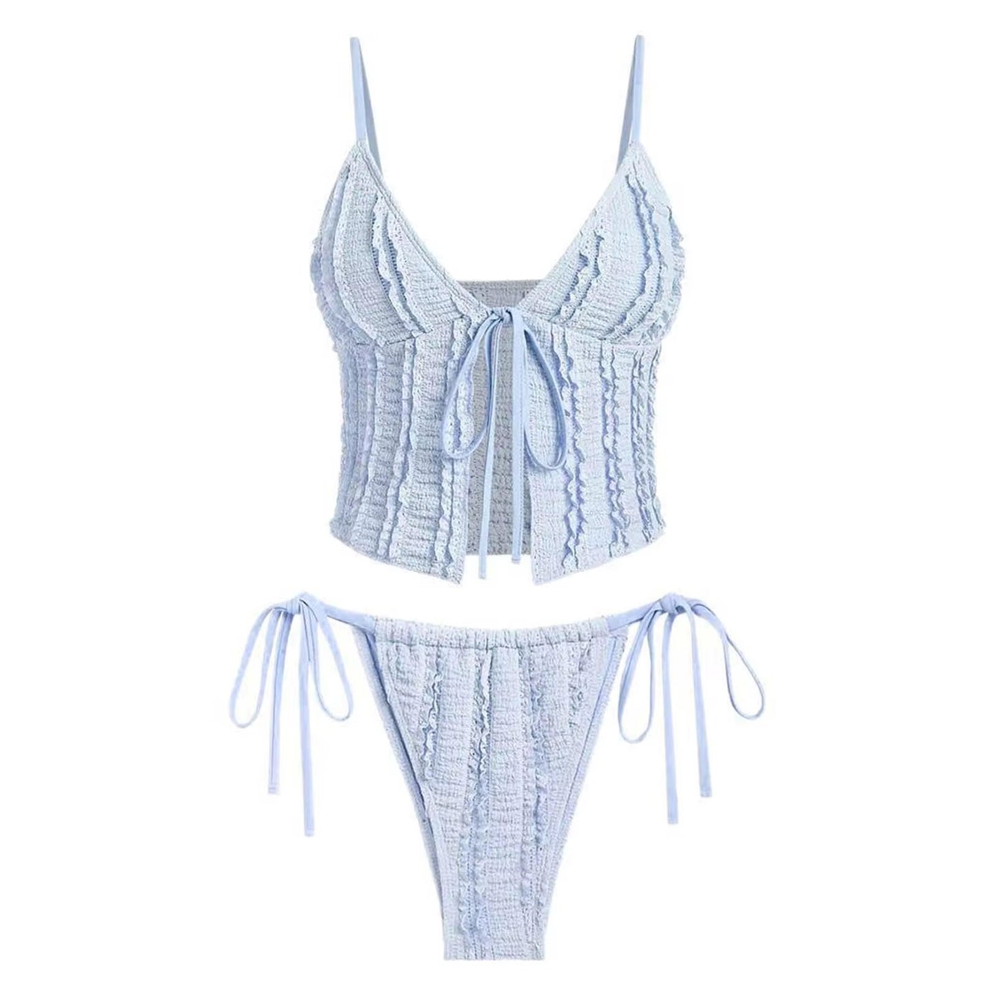 Coralie Tankini Set in Blue